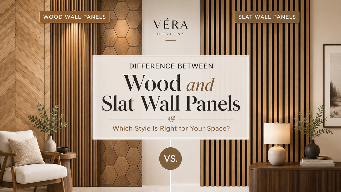 Difference Between Wood and Slat Wall Panels: Which Style Is Right for Your Space?