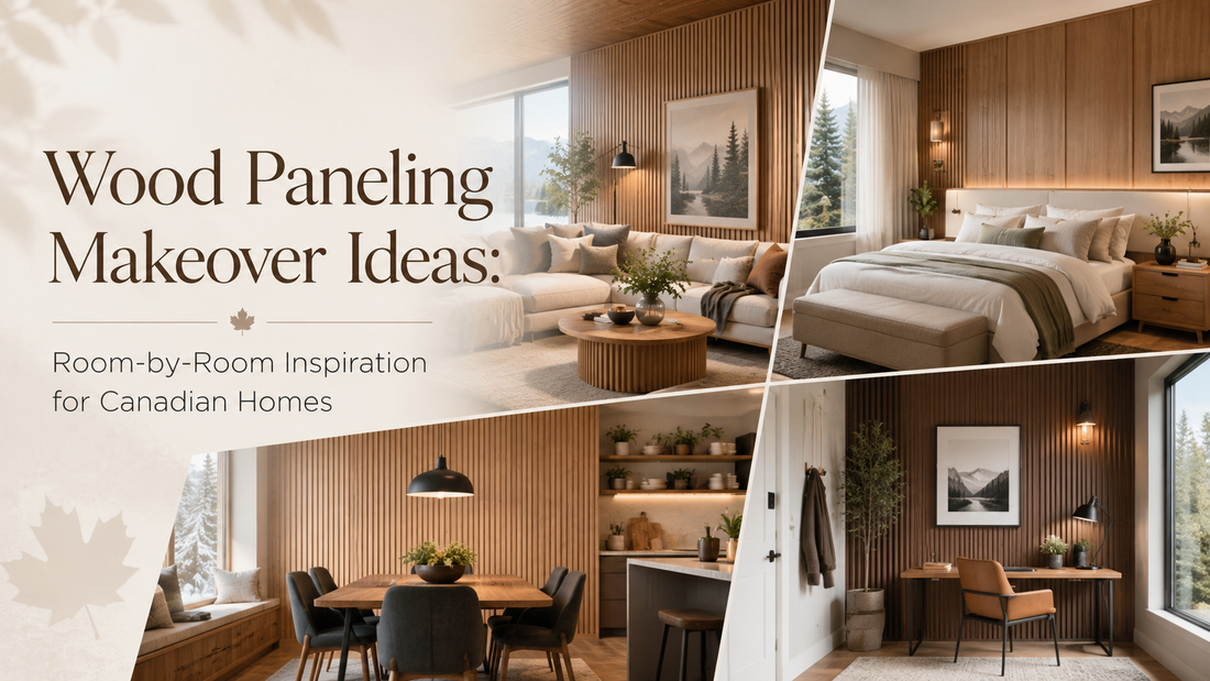 Wood Paneling Makeover Ideas: Room-by-Room Inspiration for Canadian Homes