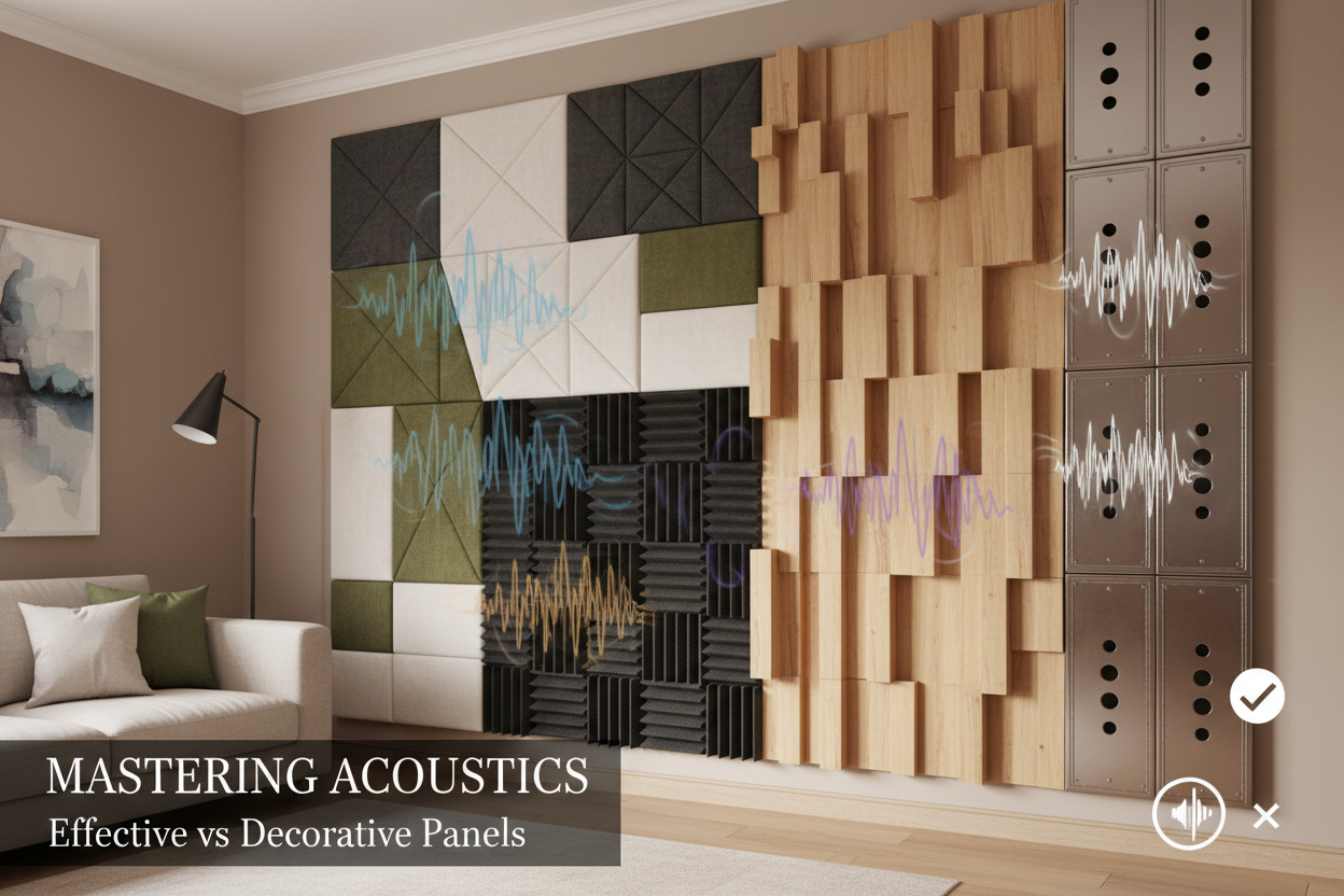 Sound Dampening Wall Panels: What Actually Works (And What Doesn't)