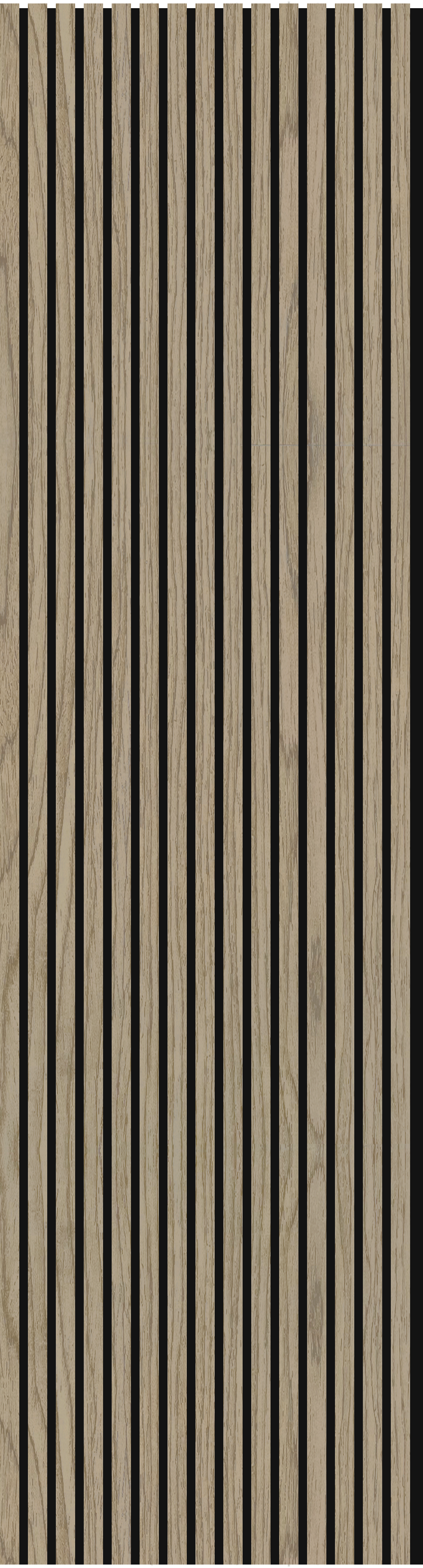 94.5'' x 23.6'' Wood Slat Acoustic Panels, Decorative Soundproof Panels for Walls and Ceilings, 3D Slat Wood Wall Panels-Walnut